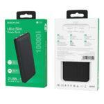 Power Bank BOROFONE BT21 Universal energy mobile (10000mAh) black