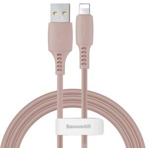 Кабель Baseus Colourful iP 2.4A 1.2m Pink