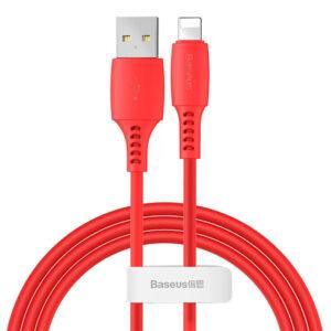 Кабель Baseus Colourful iP 2.4A 1.2m Red