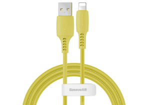 Кабель Baseus Colourful iP 2.4A 1.2m Yellow