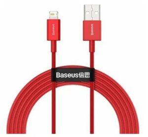 Кабель Baseus Superior Series Fast Charging Data Cable USB to iP 2.4A 1m Red