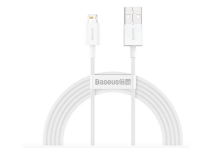 Кабель Baseus Superior Series Fast Charging Data Cable USB to iP 2.4A 1m White