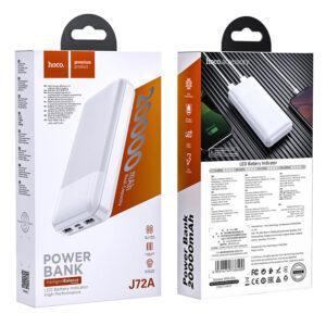 Power Bank Hoco J72A Easy travel (20000mAh) White