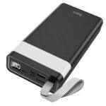 Power Bank Hoco J73 Powerful desk lamp (30000mAh) black