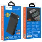 Power Bank Hoco J85 Wellspring digital display power bank(20000mAh) black