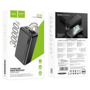 Power Bank Hoco J91B power bank(30000mAh) black
