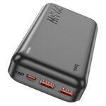 Power Bank Hoco J101A Astute 22.5W fully compatible power bank(20000mAh) black