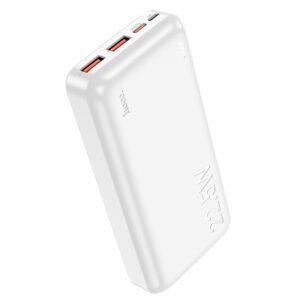Power Bank Hoco J101A Astute 22.5W fully compatible power bank(20000mAh) white