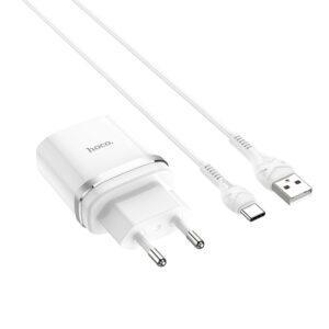 СЗУ HOCO C12Q Smart QC3.0 Type-C white