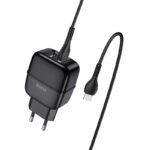 СЗУ HOCO C77A Highway Dual Port Type-C black