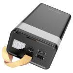 Power Bank BOROFONE BJ18A Coolmy digital display power bank(30000mAh) black