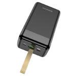 Power Bank BOROFONE BJ19B Incredible PD20W+QC3.0 power bank(30000mAh) black