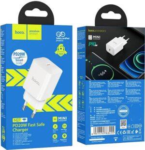 СЗУ HOCO N27 Innovative single port PD20W charger white