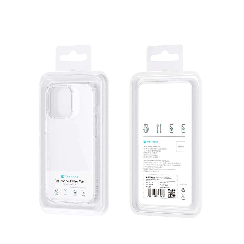 Чехол ROCK Pure Series Protection Case PC+TPU iPhone 13 Transparent Чехол ROCK Pure Series Protection Case PC+TPU iPhone 13 Transparent
