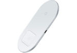 Беспроводное ЗУ Baseus Simple 2in1 Wireless 18W Max For Phones+Pods white