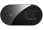 Беспроводное ЗУ Baseus Simple 2in1 Wireless Pro For Phones+Pods Black