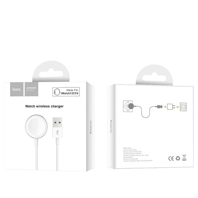 Беспроводное ЗУ HOCO CW16 iWatch wireless white Беспроводное ЗУ HOCO CW16 iWatch wireless white