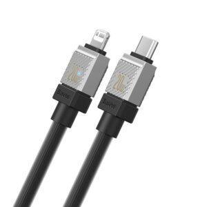 Кабель Baseus CoolPlay Series Fast Charging Cable USB to iP 2.4A 1m Black