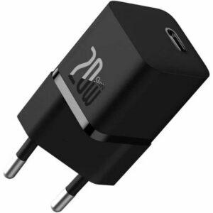 СЗУ Baseus Super Si Quick Charger 1C 20W Black（Superior Series Fast Cable Type-C iP PD 20W 1m Black)