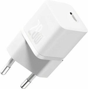 СЗУ Baseus Super Si Quick Charger 1C 20W White（Superior Series Fast Cable Type-C iP PD 20W 1m White)