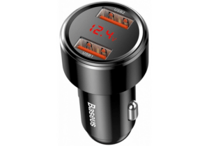 АЗУ Baseus Magic Dual QC display intelligent and car 45W black