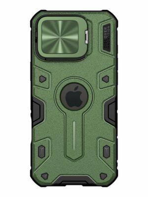 Nillkin для iPhone 16 Pro Max чехол CamShield Armor ProP Magnetic Dark Green