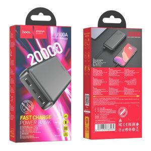 Power Bank Hoco J100A High-ranking power bank(20000mAh) black